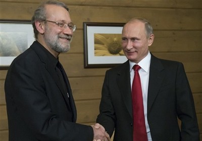 دیدار علی لاریجانی با ولادیمیر پوتین