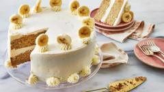 طرز تهیه انواع کیک موزی خانگی مخصوص تولد و عصرانه