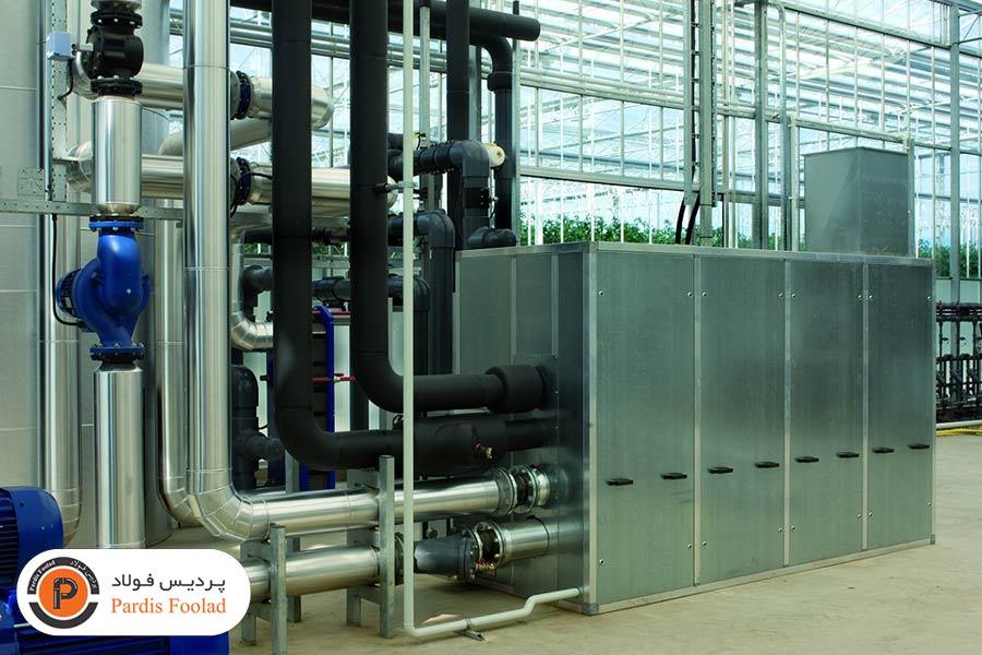 انتخاب جنس لوله در پروژههای سردخانهای و صنعتی