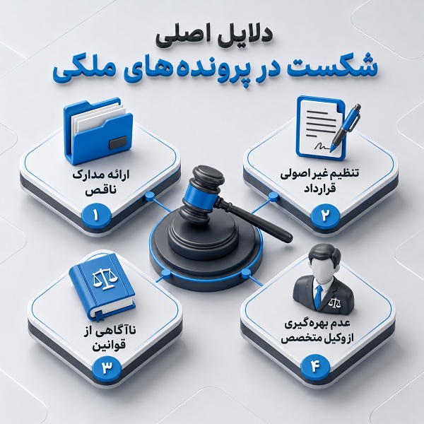 چرا مردم در پروندههای ملکی بازنده میشوند؟