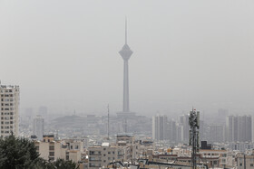 طوفان و گرد و خاک در تهران