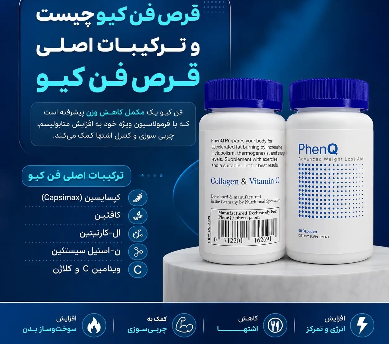 قرص فن کیو چیست و ترکیبات اصلی قرص فن کیو
