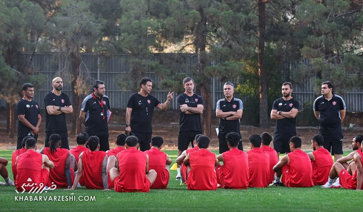 تمرین پرسپولیس