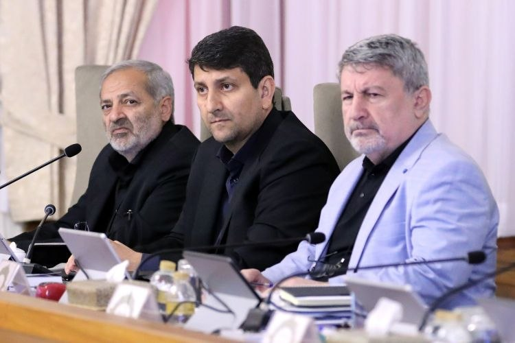 عکس هایی از پزشکیان و عارف در جلسه امروز هیئت دولت