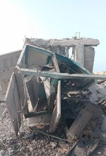 اولین تصاویر از حمله آمریکا به آب‌شیرین‌کن بونجی جاسک