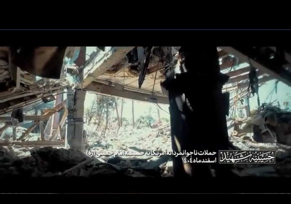 اولین تصاویر از محل شهادت رهبر انقلاب در حمله ۹ اسفند / عکس