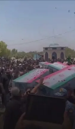 بدرقه ۵ شهید نیروی هوایی ارتش که در حملات آمریکا به شهادت رسیدند