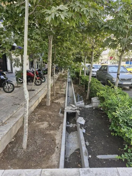 زخم تازه بر پیکر خیابان‌های تاریخی تهران