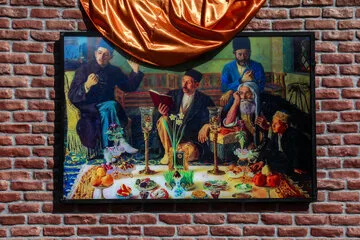 مراسم رونمایی از مجسمه کمال‌الملک