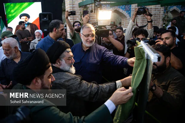 مراسم رونمایی از بنای یادبود شهید سیدعلی اندرزگو