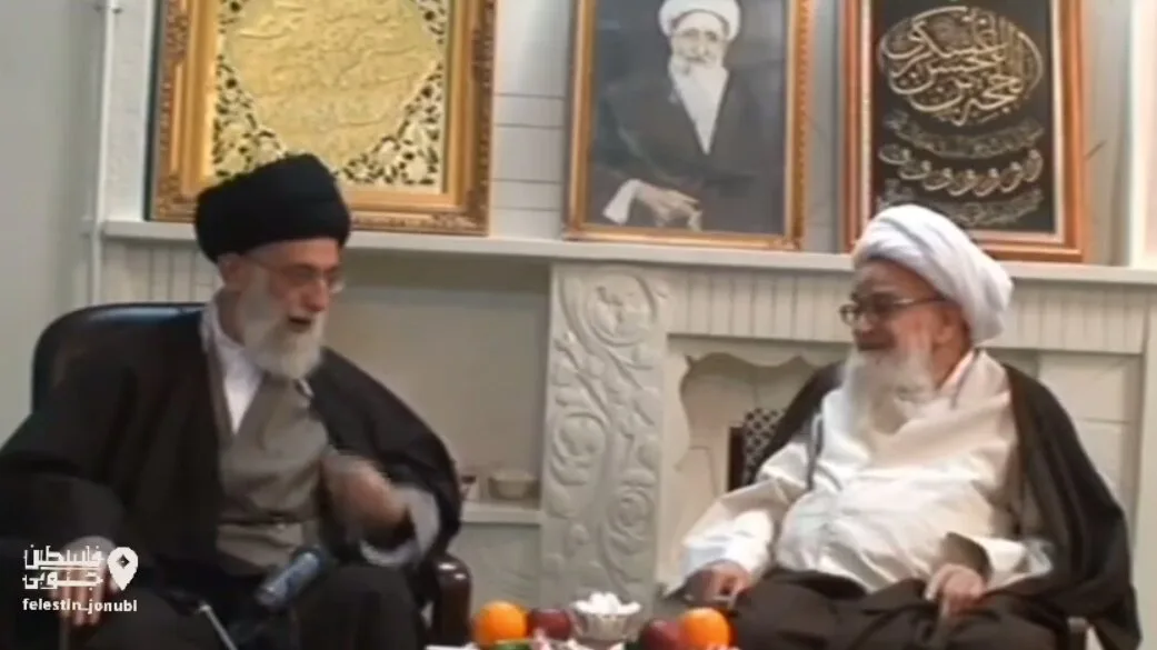 تصاویری دیده نشده از حضور رهبر شهید در منزل مرحوم صافی گلپایگانی