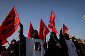 مراسم آیینی پیاده‌روی جاماندگان اربعین حسینی - تهران