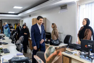 حضور سید ستار هاشمی، وزیر ارتباطات و فناوری اطلاعات به مناسبت روز خبرنگار در ایسنا