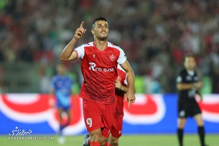 شادی گل علی علیپور؛ پرسپولیس - استقلال خوزستان