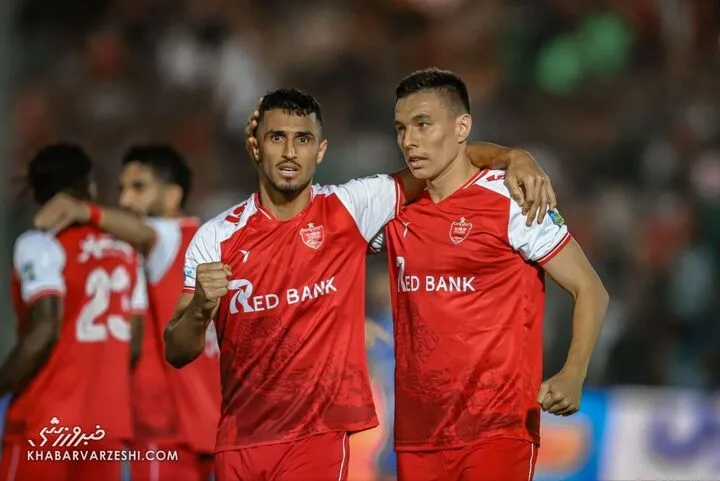 شادی گل ایگور سرگیف؛ پرسپولیس - استقلال خوزستان