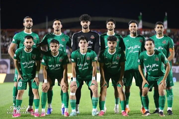 عکس تیمی شمس آذر؛ شمس آذر - پرسپولیس