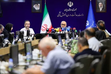 کنفرانس خبری جعفر میعادفر، رئيس اورژانس کشور