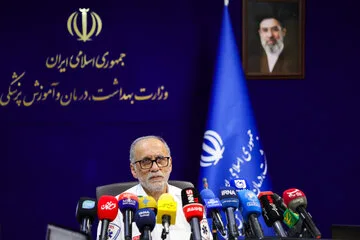 کنفرانس خبری جعفر میعادفر، رئيس اورژانس کشور