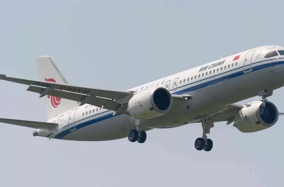 اولین پرواز بینالمللی هواپیمای مسافربری C919 ساخت چین انجام شد