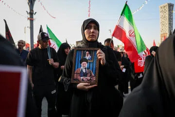 مراسم آیینی پیاده‌روی جاماندگان اربعین حسینی - تهران
