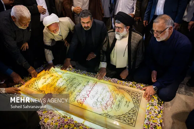 مراسم رونمایی از بنای یادبود شهید سیدعلی اندرزگو