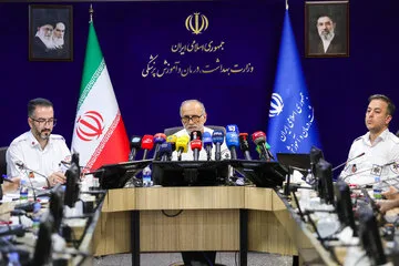 کنفرانس خبری جعفر میعادفر، رئيس اورژانس کشور