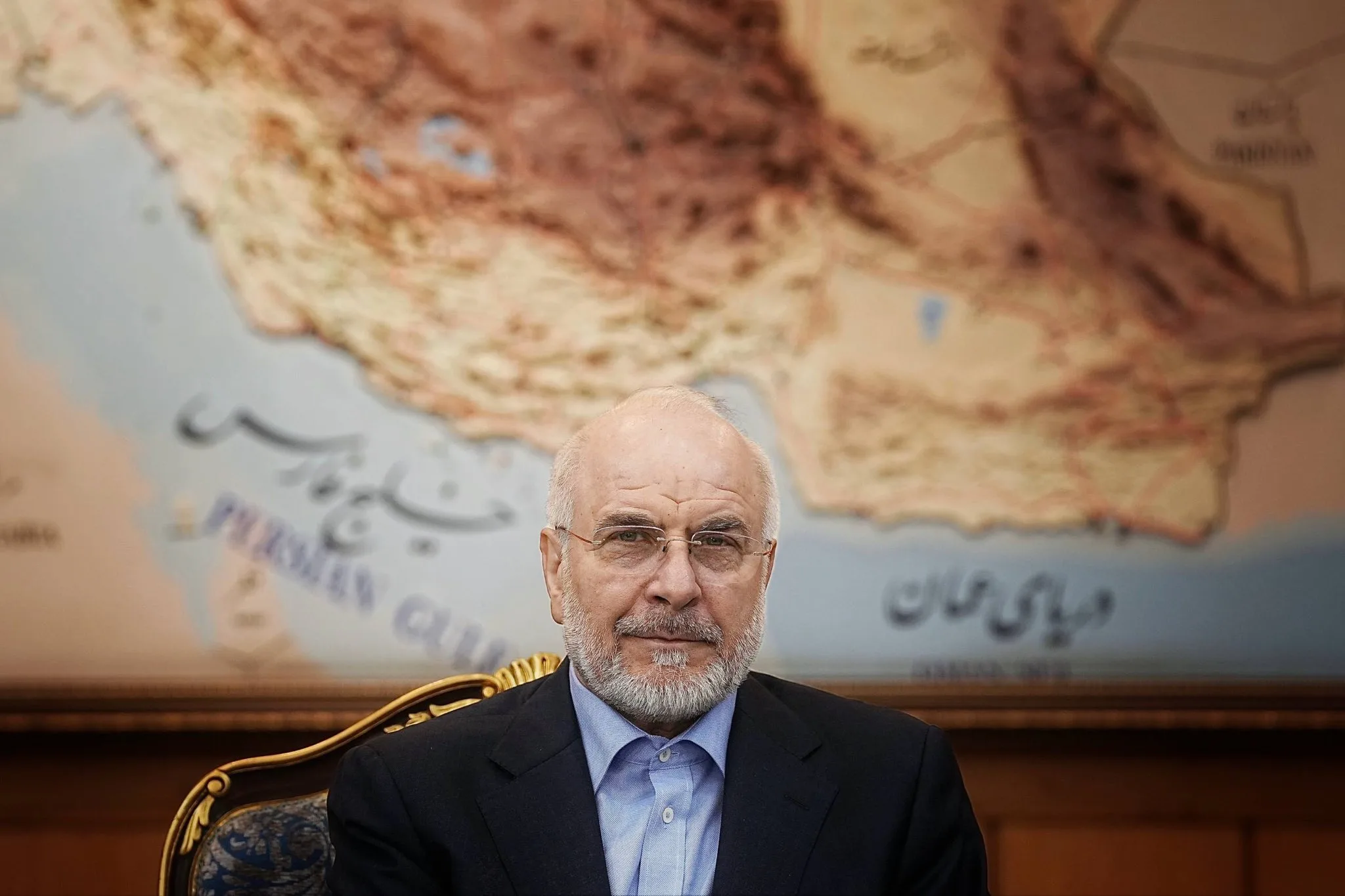اعلام جنگ مجازی رئیس پارلمان عراق به همتای ایرانی / یک روز پس از دریافت هدیه از قالیباف، حلبوسی نام جعلی برای خلیج فارس تبلیغ کرد