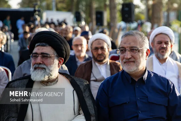 مراسم رونمایی از بنای یادبود شهید سیدعلی اندرزگو