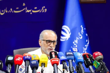 کنفرانس خبری جعفر میعادفر، رئيس اورژانس کشور