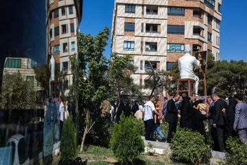 مراسم رونمایی از مجسمه کمال‌الملک