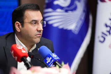 غلامحسین محمدی، سرپرست سازمان تأمین اجتماعی در مراسم رونمایی از طرح «همگام»