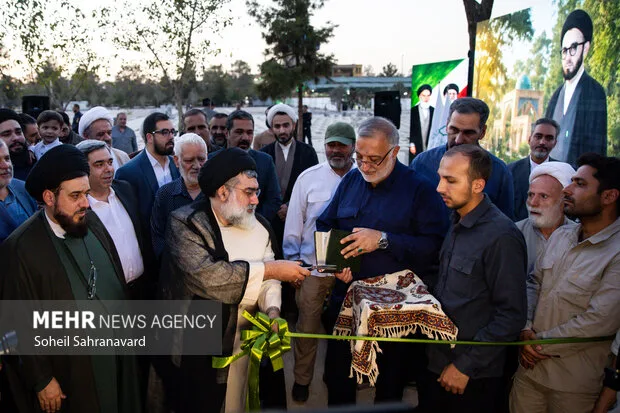 مراسم رونمایی از بنای یادبود شهید سیدعلی اندرزگو