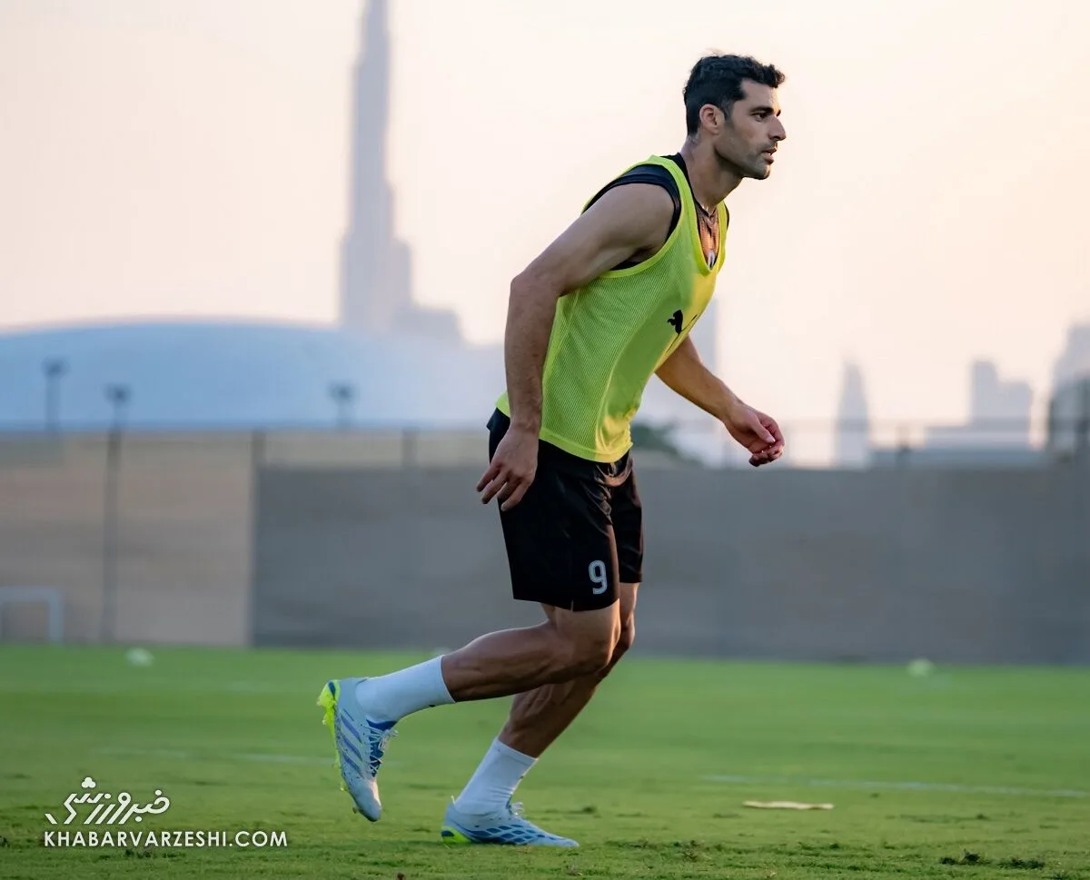 مهدی طارمی در تمرین الوصل