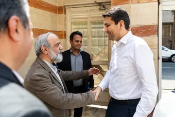 حضور سید ستار هاشمی، وزیر ارتباطات و فناوری اطلاعات به مناسبت روز خبرنگار در ایسنا