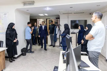 حضور سید ستار هاشمی، وزیر ارتباطات و فناوری اطلاعات به مناسبت روز خبرنگار در ایسنا