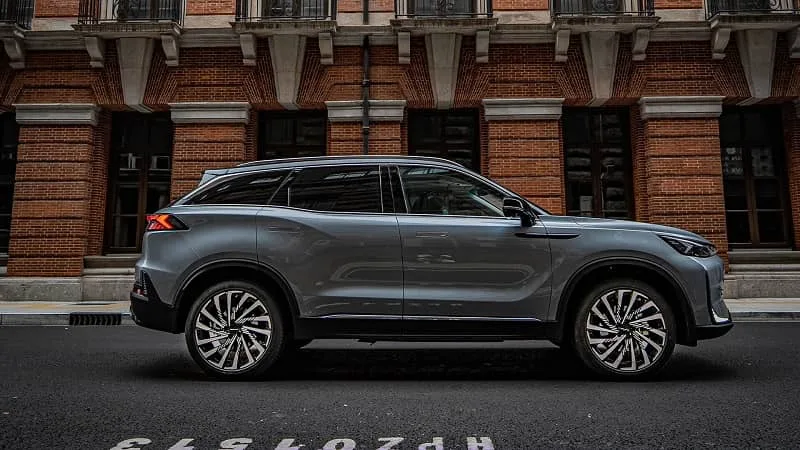 نمای جانبی بایک X7