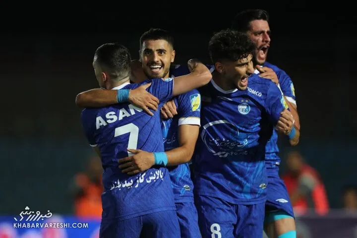 شادی گل سعید سحرخیزان؛ استقلال - مس شهربابک