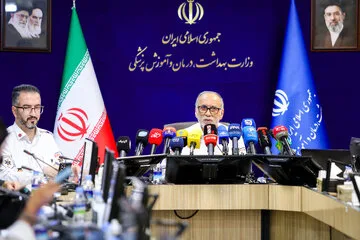 کنفرانس خبری جعفر میعادفر، رئيس اورژانس کشور