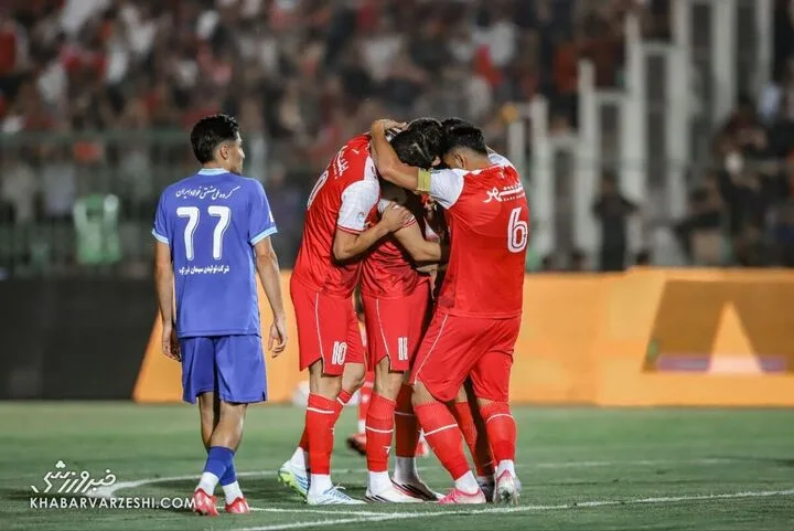شادی گل ایگور سرگیف؛ پرسپولیس - استقلال خوزستان