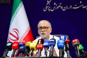 کنفرانس خبری جعفر میعادفر، رئيس اورژانس کشور