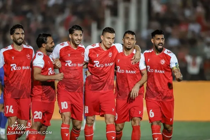 شادی گل ایگور سرگیف؛ پرسپولیس - استقلال خوزستان