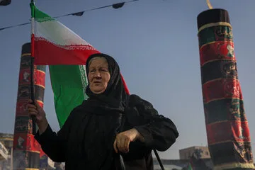 مراسم آیینی پیاده‌روی جاماندگان اربعین حسینی - تهران
