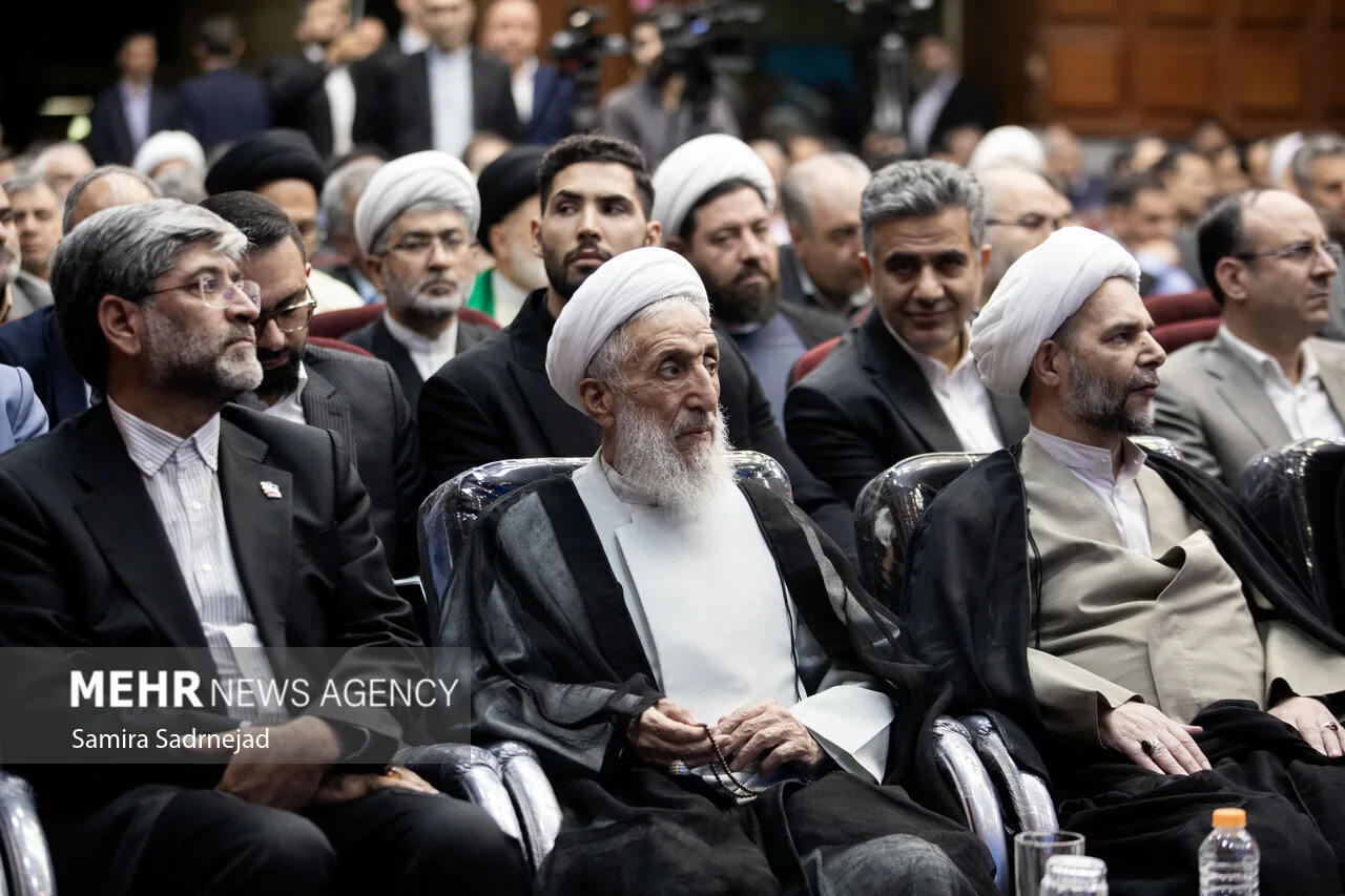 جدیدترین عکس از قاضی صلواتی در یک مراسم/ کاظم صدیقی هم بود + تصاویر