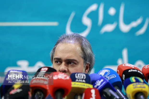 نشست خبری رائد فریدزاده، رئیس سازمان سینمایی
