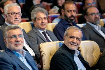 مسعود پزشکیان، رییس جمهور در مراسم بزرگداشت روز پزشک