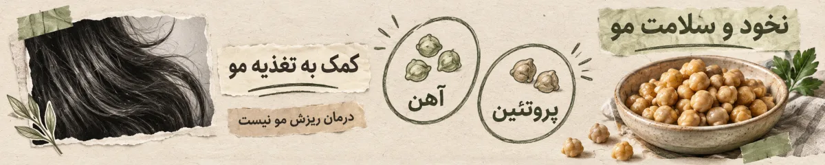 خواص نخود برای مو خواص نخود برای مو