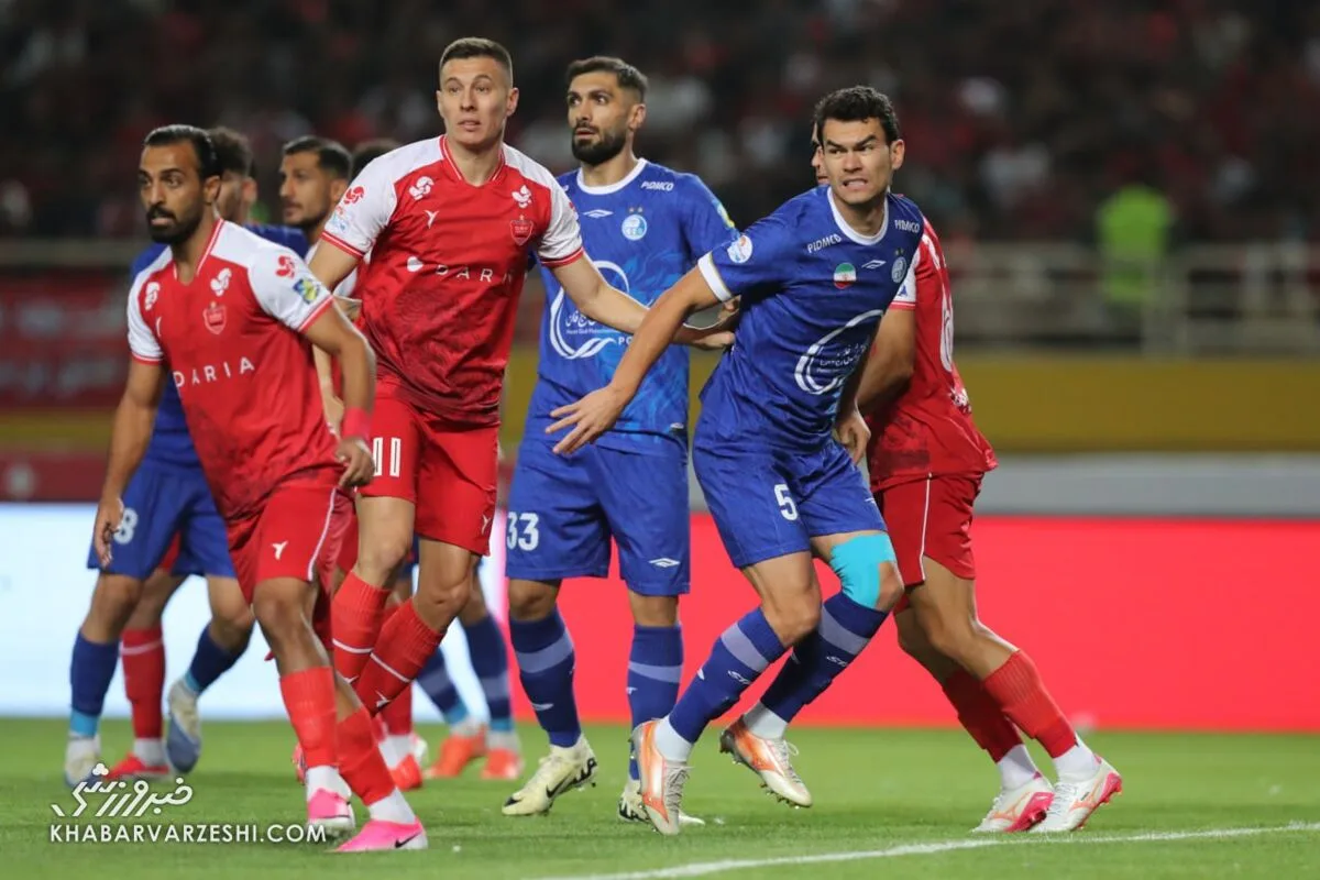 ایگور سرگیف در دیدار استقلال - پرسپولیس