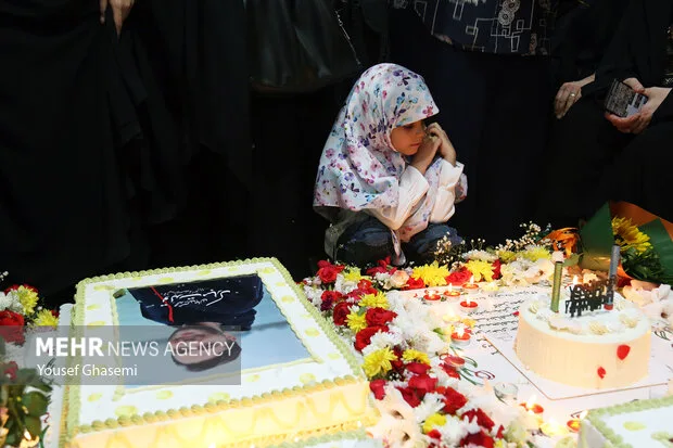 مراسم جشن تولد شهید نوجوان نبرد رمضان