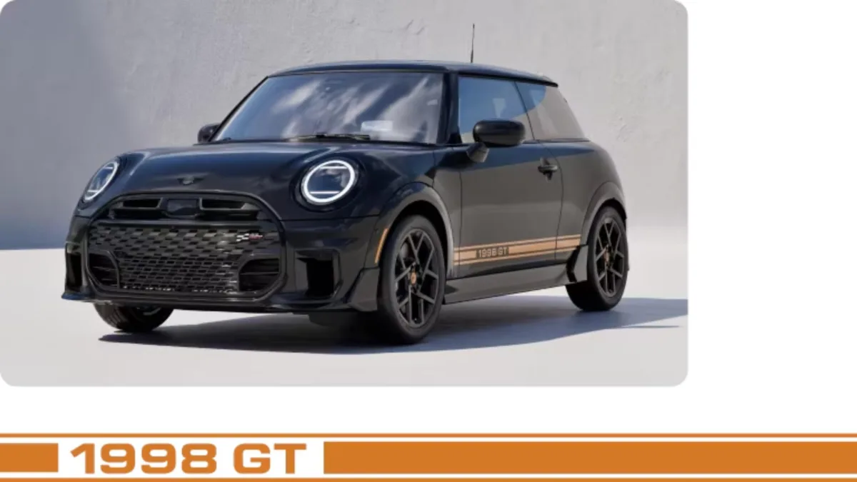 Mini 1998 GT Edition Costs More Than A Cooper S But Has Less Power