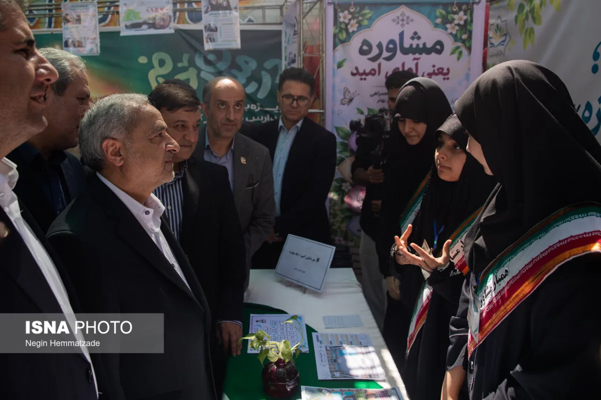 جشن جوانه ها با حضور علیرضا کاظمی، وزیر آموزش و پرورش
